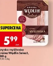 Szynka myśliwska Kraina Wędlin Select