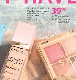 Eveline Cosmetics Wonder Match Lumi podkład rozświetlający