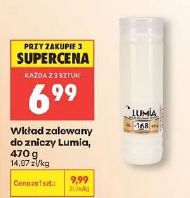 Wkład zalewany do zniczy Lumia
