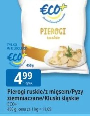 Pierogi ruskie/z mięsem/Pyzy ziemniaczane/Kluski śląskie ECO+