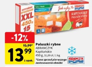 Paluszki rybne ABRAMCZYK Kapitańskie