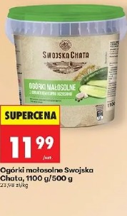 Ogórki małosolne Swojska Chata