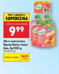 Mus owocowy Dada Baby food bio