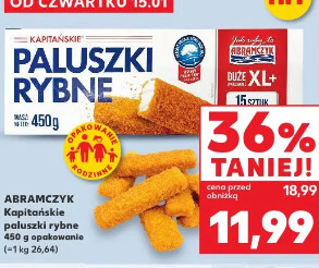 Abramczyk Kapitańskie paluszki rybne