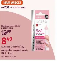Eveline Cosmetics, odżywka do paznokci, Pink