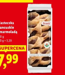 Ciasteczka francuskie z marmoladą Brześć
