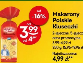 Makarony Polskie Kluseczki