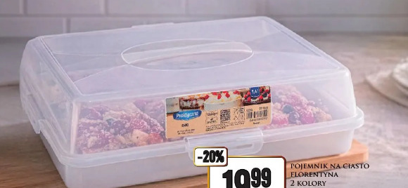 Pojemnik na ciasto Florentyna