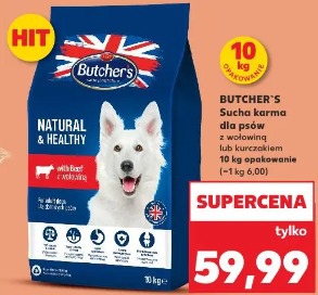 Butcher's Sucha karma dla psów z wołowiną lub kurczakiem