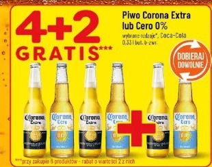 Piwo Corona Extra lub Cero 0%