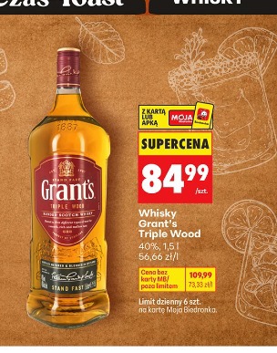 Whisky Grant's Triple Wood