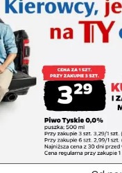 Piwo Tyskie 0,0%