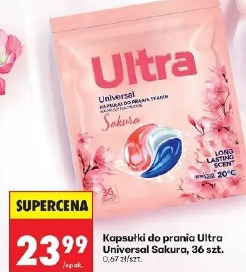 Kapsułki do prania Ultra Universal Sakura