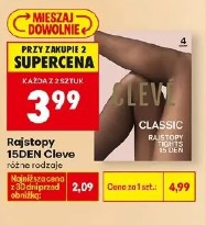 Cleve rajstopy 15DEN