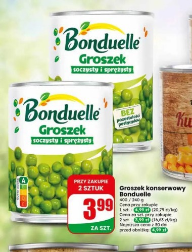 Groszek konserwowy Bonduelle