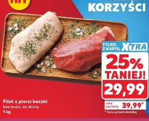 Filet z piersi kaczki