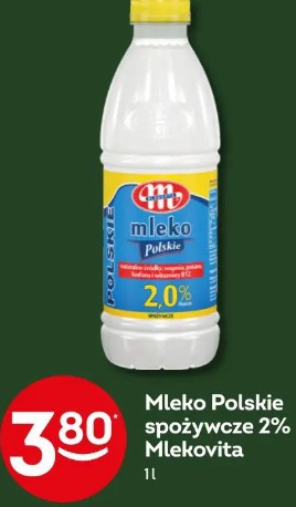 Mleko Polskie spożywcze 2% Mlekovita