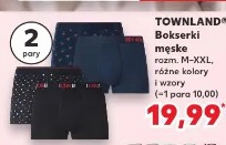 Townland bokserki męskie rozm. M-XXL, różne kolory i wzory (1 para 10.00)