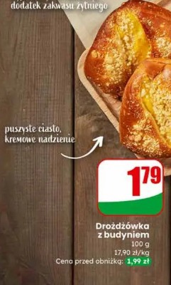 Drożdżówka z budyniem