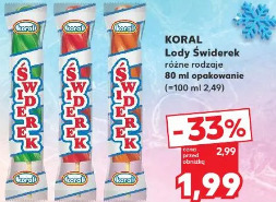 Koral Lody Świderki