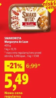 Smakowita Margaryna de Luxe