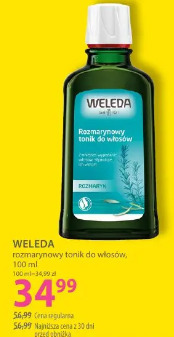 Weleda rozmarynowy tonik do włosów