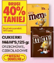 Cukierki M&M'S orzechowe, czekoladowe