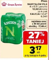 Namysłów Pils piwo Grupa Żywiec