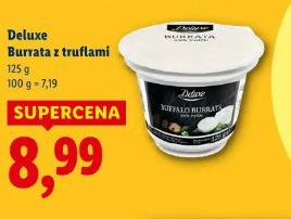 Deluxe Burrata z truflami