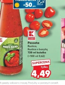 Passata Rustica z bazylią