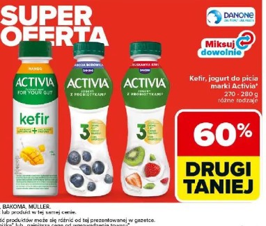 Kefir, jogurt do picia marki Activia