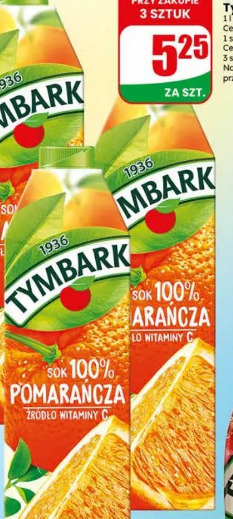 Sok pomarańczowy Tymbark