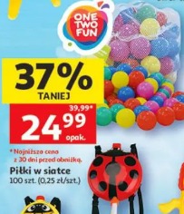 Piłki w siatce ONE TWO FUN
