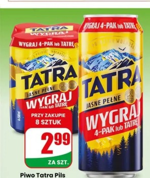 Piwo Tatra Pils