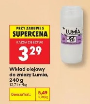 Wkład olejowy do zniczy Lumia