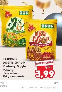 Lajkonik Dobry Chrup Krakersy, Bajgle, Paluchy różne rodzaje