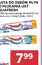 Pasta do zębów, płyn do płukania ust Aquafresh
