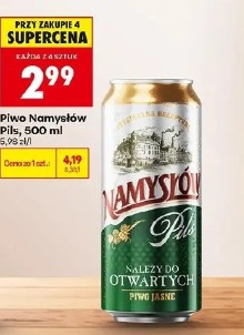 Namysłów Pils piwo