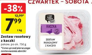 Zestaw rosołowy z kaczki