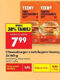 Cheeseburger z ketchupem Yeemy