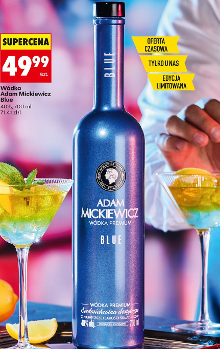 Wódka Adam Mickiewicz Blue
