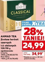 Ahmad Tea zestaw herbat czarnych lub zielonych