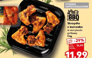 Let's BBQ Skrzydła z kurczaka w marynacie grillowej