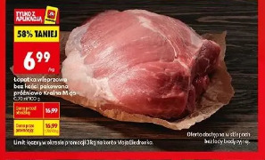 Łopatka wieprzowa bez kości peklowana próżniowo Kraina Mięs