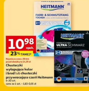 Chusteczki przywracające kolor i brud lub chusteczki przywracające kolor Heitmann