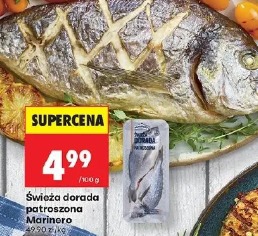 Świeża dorada patroszona Marinero