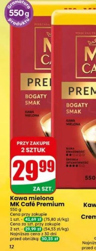 Kawa mielona MK Café Premium