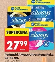 Podpaski Always Ultra Mega Paka
