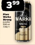 Piwo Warka Strong