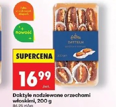 Daktyle nadziewane orzechami włoskimi